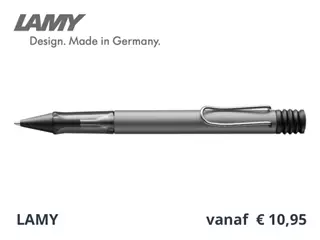 LAMY producten bestel je eenvoudig online bij Pengraveren.nl