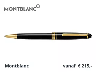 Montblanc producten bestel je eenvoudig online bij Pengraveren.nl