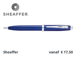 Sheaffer producten bestel je eenvoudig online bij Pengraveren.nl