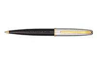 Aurora Style Black/Chrome GT Guilloche Ballpoint Pen