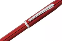 Cross Century II Vibrant Red + Blue Ballpoint + Pen Pouch Set