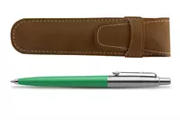 Parker Jotter Green Balpen &amp; Bruin Etui Set