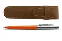 Parker Jotter Orange Balpen &amp; Bruin Etui Set