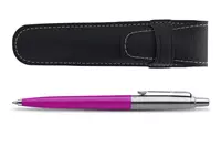 Parker Jotter 90s Purple Balpen &amp; Zwart Etui Set