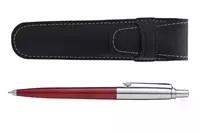 Parker Jotter Special Red Ballpoint &amp; Black Pen Pouch Set