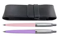 Parker Jotter Original CT Baby Pink + Pastel Lilac Balpen + Penetui Set