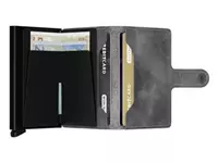 Secrid Miniwallet Vintage Grey-Black