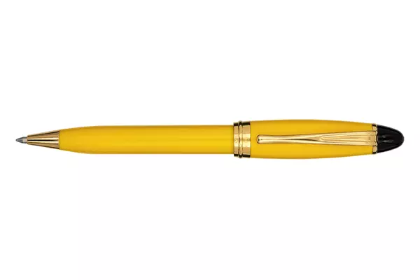 Aurora Ipsilon Yellow GT Ballpoint Pen