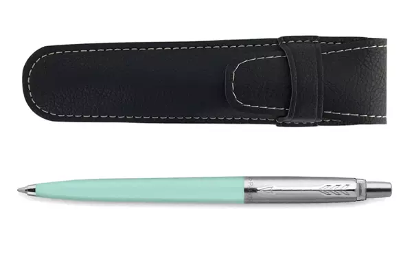 Parker Jotter Mint Balpen & Zwart Etui Set