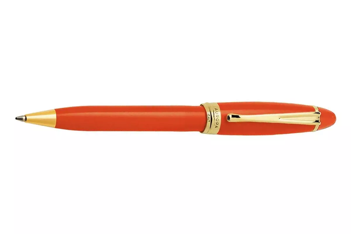 Aurora Ipsilon Autumn Orange Ballpoint Pen