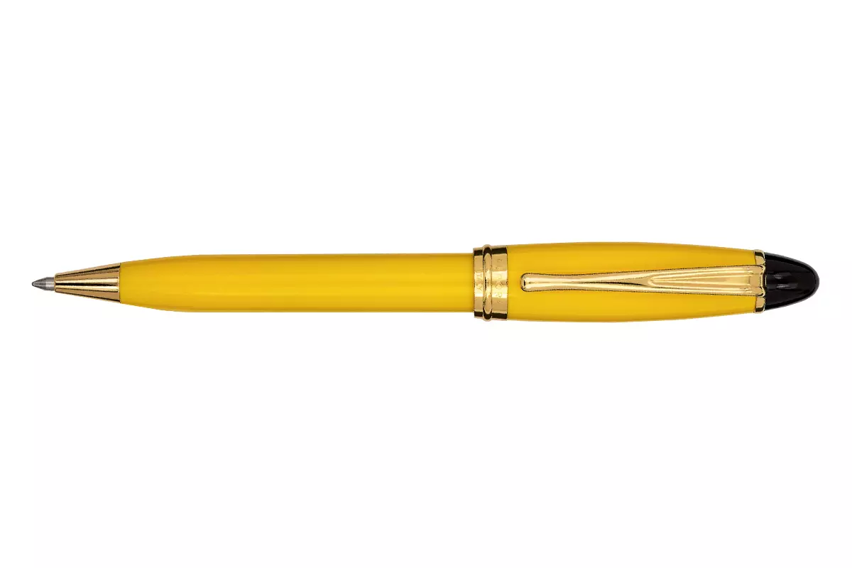 Aurora Ipsilon Yellow GT Ballpoint Pen