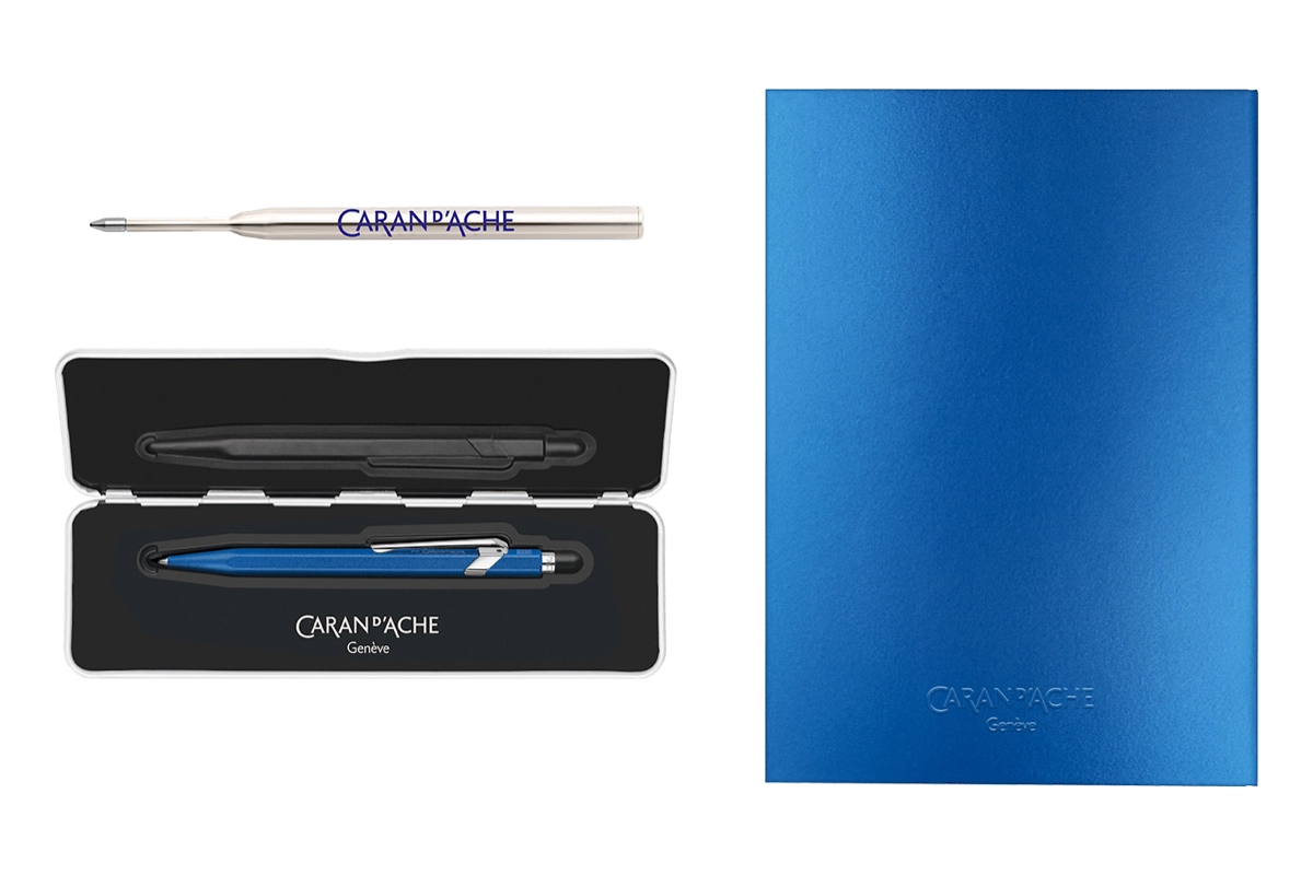 Buy your Caran d'Ache 849™ COLORMAT-X Blauw Set at Pengraveren.nl