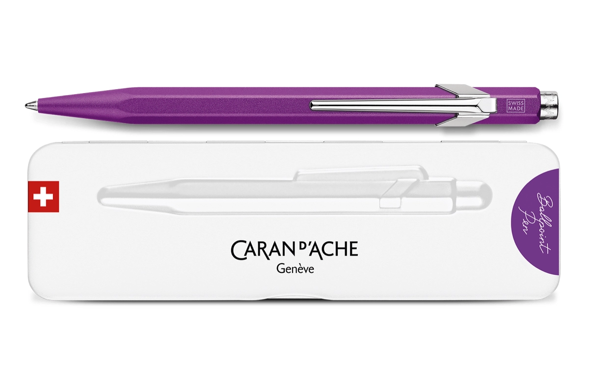 Een Caran d'Ache 849™ COLORMAT-X Violet Set koop je bij Pengraveren.nl