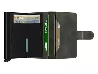 Secrid Miniwallet Vintage Olive Black