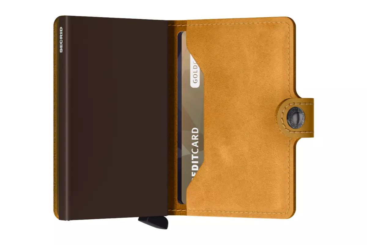 Secrid Miniwallet Vintage Ochre